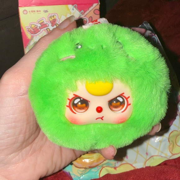 Baby Three Other - Baby Three Tiny Animal Plush Dolls - Dragon with Rare Special Eyes